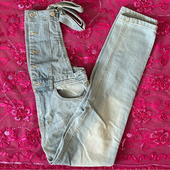 Love Tree Denim - love tree light wash overalls